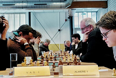 Thuiswedstrijd van Almere 1